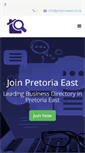 Mobile Screenshot of pretoriaeast.co.za
